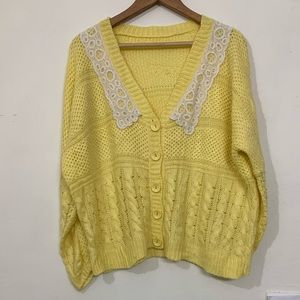 Girly Yellow Sweater